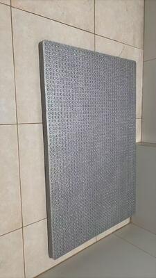 Mold Resistant Shower Mat with Fast Drainage and Massage Bumps EPP Bath Mat Non Slip Mat for Bathroom Safety
