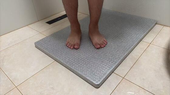 Environmental Friendly Impact Resistance Aging Resistance Shower Mat Non Slip Mat for Bathroom Safety